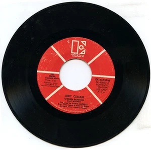 JUDY COLLINS Chelsea Morning PROMO 1969 US Elektra 45rpm Stereo/MONO - Picture 1 of 2