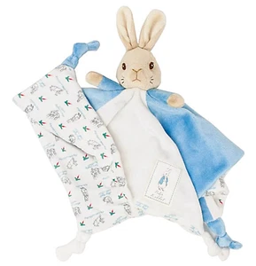 ~❤️~Beatrix Potter Peter Rabbit BUNNY Soother Comfort Baby Blanket Gift Soft Toy - Picture 1 of 8