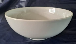 Saladier en céramique Limoges France rond blanc 23 cm de diamètre - Imagen 1 de 6