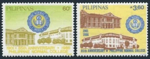 Philippines 1825-1826, MNH. Mi 17. Philippine Normal College, 85th Ann. 1986. - Picture 1 of 1