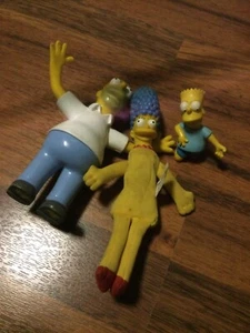 1990 s Simpsons Homer, Marge and Bart Vintage toys - Picture 1 of 2