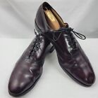 Allen Edmonds Danbury  Leather Oxfords Mens Size 11.5 B #8 Burgundy Dress Shoes