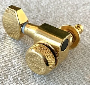 Rare ESP Ltd Electric Guitar Ltd Logo Treble Side Gold Locking Tuner Tuning Peg - Picture 1 of 8