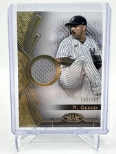 2023 Topps Tier One Relics Nestor Cortes /400 #T1R-NC Yankees Game Used