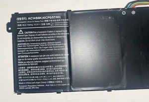 AC14B8K (41CP5-57-80) Laptop Battery Tested - Picture 1 of 5