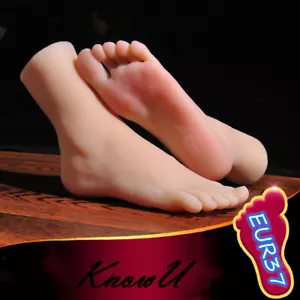 KnowU One linke oder rechte weibliche Füße Modell lebensechte Displays Schaufensterpuppe Fuß 21 cm - Bild 1 von 6