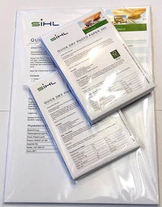 120 Blatt SIHL 280g Fotopapier SET DIN A4 + A6 Inkjet HOCHGLANZ PHOTO PREMIUM - Bild 1 von 2