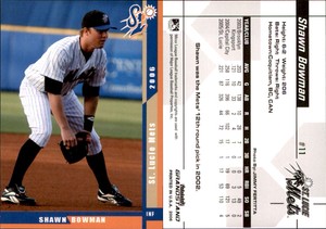 Shawn Bowman 2006 Grandstand St. Lucie Mets #17 Card *AutographDen*