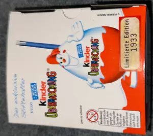 Ferrero Werbematerial -Kinderino Eiermann Stiftehalter limited OVP in Box - Bild 1 von 1