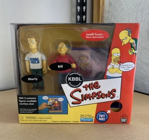 The Simpsons Playmates Interactive Environment KBBL Marty & Marty 2002- Sealed - Picture 1 of 6
