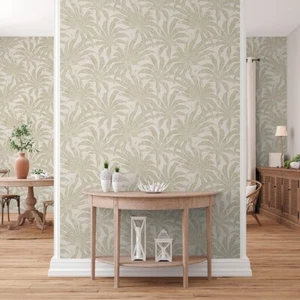 Carta da parati Pile 0.53 x 10.05 m Beige Oro - Foto 1 di 5