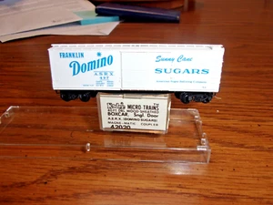 Micro-trains a 42020 N-scale ASRX Domino Sugars Boxcar #497 - Picture 1 of 2