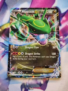 Rayquaza EX 60/108 XY Roaring Skies Holo Full Art Ultra Rare Pokemon M/NM - Picture 1 of 4
