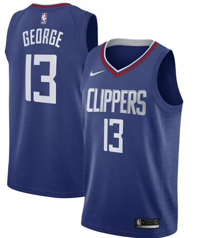 Nike NBA Los Angeles Clippers Paul George Clippers Icon Swingman Edition Men’s Cover