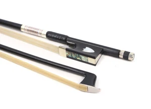 Advanced Violin bow 4/4 Full Size Carbon Fiber Bows for Violin Natural Bow Hair - Picture 1 of 8