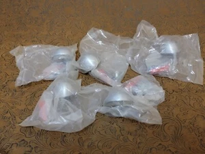 5x Rockwood NUOVI (?) Lotto fermaporta a pavimento a cupola basso profilo inox satinato #8 ≏ - Foto 1 di 10