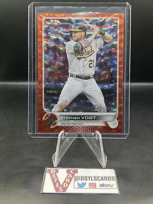 2022 Topps Update Series - STEPHEN VOGT ORANGE FOIL /299 #US260 - Image 1 of 3