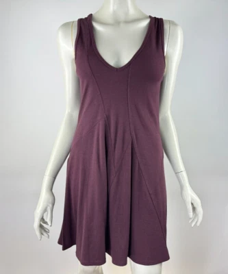 Lululemon Ribbed Modal-Cotton Dress Cassis Women 2? NWOT Fit & Flare Stretch - Image 1 of 4