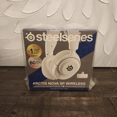 SteelSeries Arctis Nova 5P Wireless Gaming Headset - New - Image 1 of 4