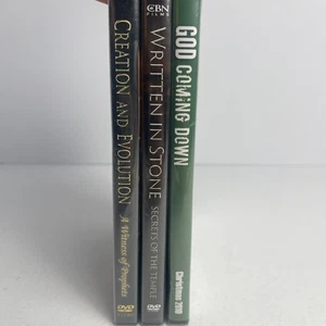 Christian Media DVD - Creation and Evolution 3 DVD lot - Foto 1 di 8