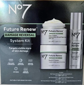No7 Future Renew Damage Reversal Skincare System Kit NEU VERSIEGELT EXP 01/2026 - Bild 1 von 11