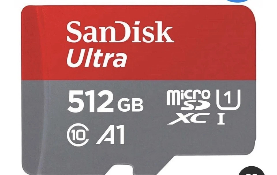 512gb SD Card Upgrade - Image 1 of 1