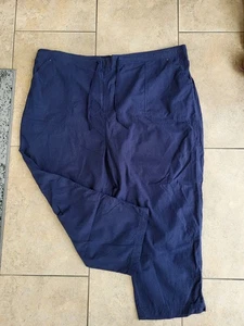 Yours Cropped Linen Blend Trouser. Size 26 - Picture 1 of 1