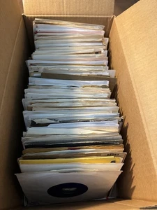 7" RECORD LOT - 172  - 45 RPM VINYL RECORDS - MIXED GENRE - HEAVEY ON SOUL / R&B - Picture 1 of 10