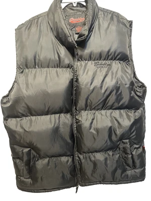 BROOKLYN XPRESS Black Quilted Puffer Sleeveless Vest Jacket Men's Big Tall XXL - Image 1 of 4