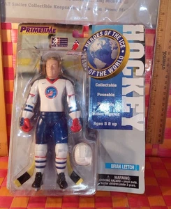 Heroes of the Ice, Brian Leetch, Teams of the World, 8"h, #11500, Hockey, NIB by - Picture 1 of 12