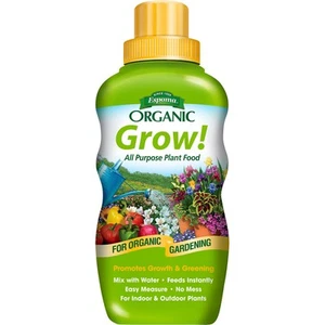 Organic Grow! Liquid Concentrate Plant Food - All Purpose Fertilizer for Indo... - Picture 1 of 6