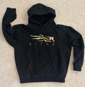 Sitka Gear Pullover Uomo Icon Hoody Nero Subalpino Taglia Media - Foto 1 di 5