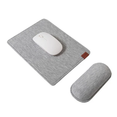 Detachable Ergonomic Mouse Pad with Wrist Rest Support, Adjustable Placement ... - Image 1 of 4