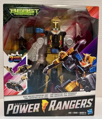 NUEVO 2018 Hasbro Saban Power Rangers Beast Morphers Beast Wrecker Converting Zord Foto 1 de 4