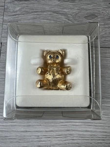 MAX FACTOR Golden Bear Style Perfume Compact 50s Vintage - Picture 1 of 6