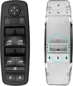 Interruptor de control de ventana eléctrica maestro del lado del conductor para Dodge Durango 2011-2022, para  - Imagen 1 de 6