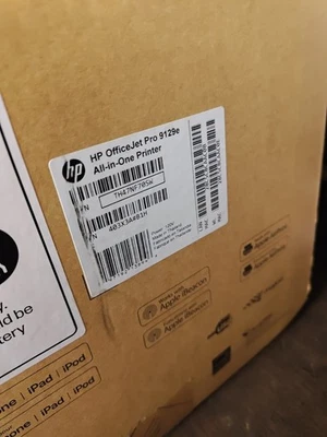 HP OfficeJet Pro 9129e All-In-One Inkjet Multi-Color + PRINT/SCAN/COPY/FAX!! - Image 1 of 4