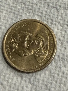 Rare Mint Error 2008-P Andrew Jackson $1 Presidential Coin– Die Chip on Shoulder - Picture 1 of 2