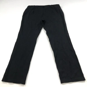 Lauren Ralph Lauren Medium (Fit 31W 26L) Pull On Viscose Mid Rise Pants Black - Picture 1 of 7