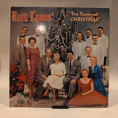 Ruth Lyons : Ten Tunes of Christmas LP Candee Records 50-50 Vinyl LP VG/VG Foto 1 de 4