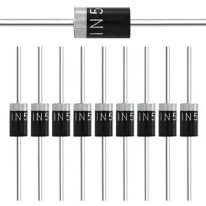 (Pack de 50 Piezas) 1N5408 Diodo Rectificador 3A 1000V DO-201AD (DO-27) Axial 54... - Imagen 1 de 4