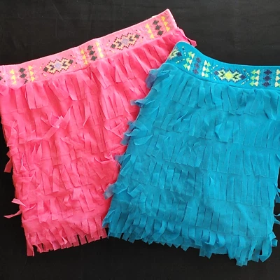 NIÑAS TALLA 18 -- LOTE DE 2 JUSTICE - TUL, FLECOS SKORTS ROPA DE VERANO Foto 1 de 4