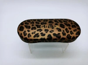 Guess Sunglass Women's Designer Leopard Print Case - Picture 1 of 5