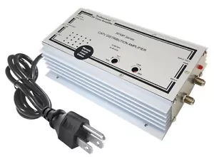 Commercial-Grade RF Cable TV Signal Amplifier with High 50dB Gain - Picture 1 of 6
