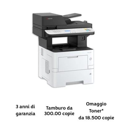 KYOCERA Ecosys MA4500x Multifunzione A4 B/N + TONER OMAGGIO 18.500 Pagine - Immagine 1 di 3