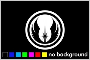 Star Wars Jedi Orden Logo Aufkleber Vinyl Aufkleber Auto LKW Fenster Wanddekor Farben - Bild 1 von 15