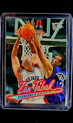1996 1996-97 Fleer Ultra #250 Zan Tabak Toronto Raptors Basketball Card - Image 1 of 4
