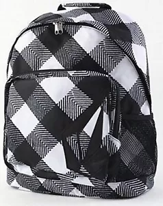 ZAINO DONNA VOLCOM SHADOWBOX DONNA NERO/BIANCO BORSA SCUOLA NUOVA $55 - Foto 1 di 3