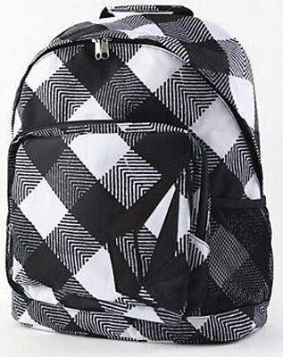MUJER NIÑA VOLCOM SHADOWBOX NEGRO/BLANCO MOCHILA BOLSO ESCOLAR NUEVO $55 Foto 1 de 3