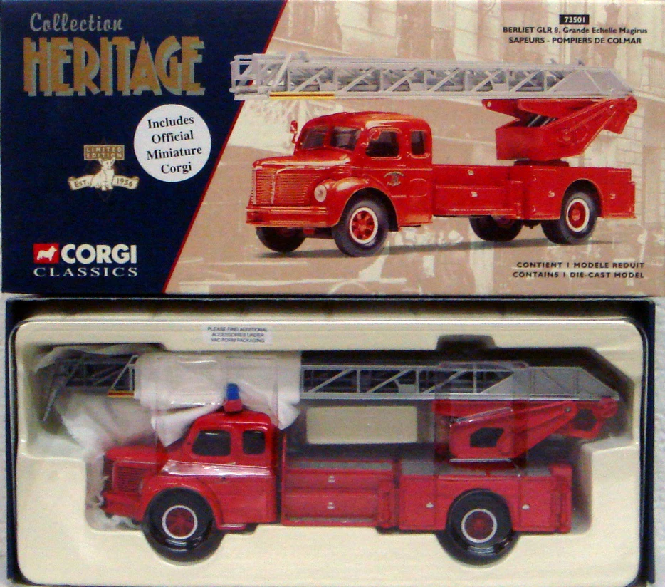 CORGI 73501 1/50 FRENCH Berliet GLR 8 Grande-Echelle Sapeurs Pompiers de Colmar - Image 1 of 1